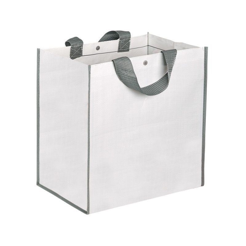 Borsa Shopping in Polipropilene con Bottoncino 40+21x44 | conf. 50
